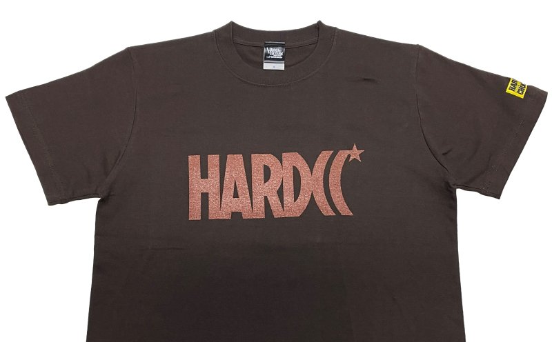 HARDCCスターロゴ・Tシャツ(バレンタインダークチョコレート)[廃盤] - ホラーにプロレス！カンフーにカルト映画！アパレル界の悪童  ハードコアチョコレート公式通販（オンラインショップ）