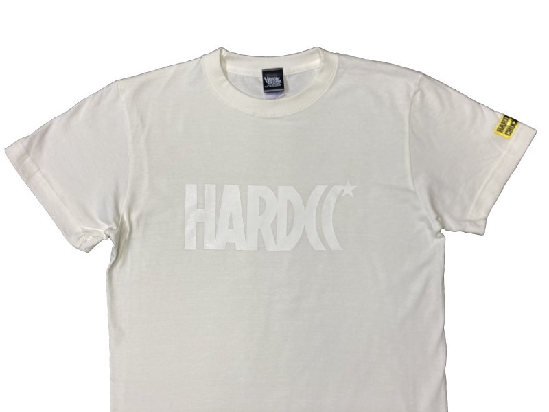 HARDCCスターロゴ・Tシャツ(ホワイトデーバニラホワイト)[廃盤] - ホラーにプロレス！カンフーにカルト映画！アパレル界の悪童  ハードコアチョコレート公式通販（オンラインショップ）