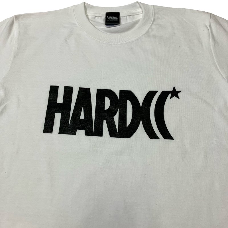 HARDCCスターロゴ・ロングスリーブTシャツ(ホワイト) - ホラーにプロレス！カンフーにカルト映画！アパレル界の悪童  ハードコアチョコレート公式通販（オンラインショップ）