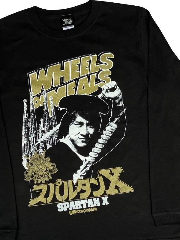 スパルタンX・ロングスリーブTシャツ（エブリバディ・ブラック