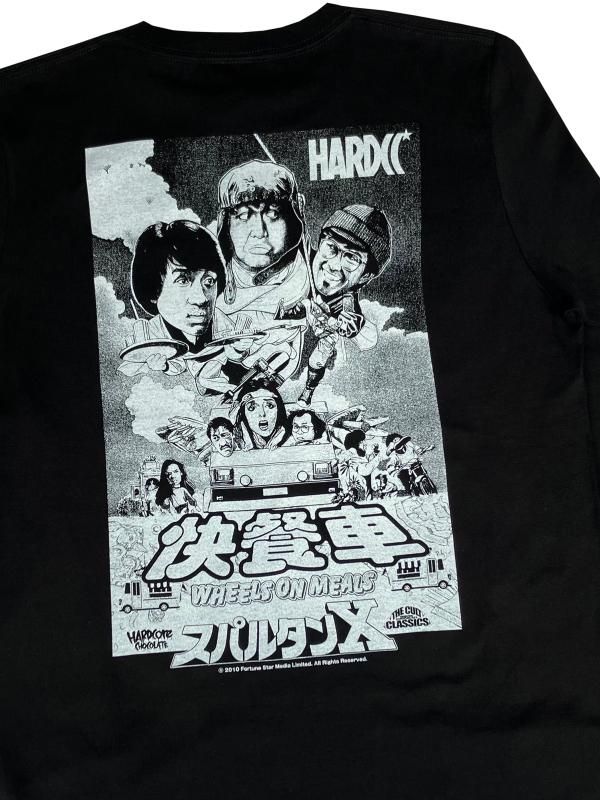 スパルタンX・ロングスリーブTシャツ（エブリバディ・ブラック