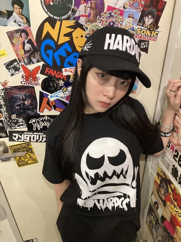 HARDCCスターロゴ・ベースボールキャップ（ムスタングブラック