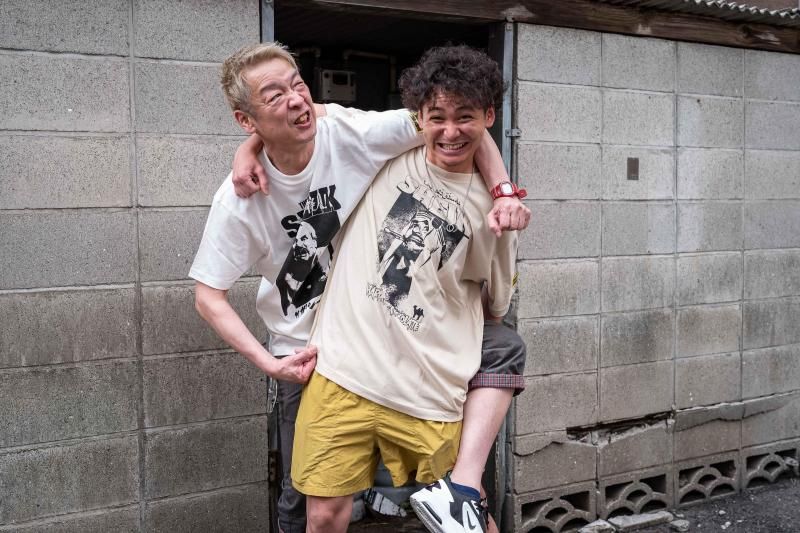 【貴重品】アラビアの奇人　ザ・シーク　Tシャツ　ＦＭＷ プロレス サブゥー Tシャツ「THE SHEIK ＆ SABU Tシャツ」1991年11月、FMW世界