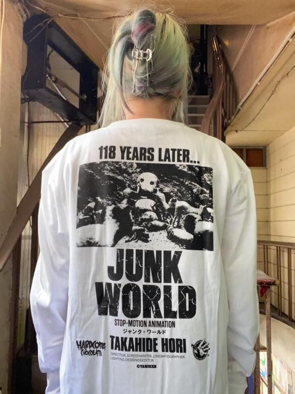 【新品】JUNK WORLD Smile　Tシャツ ボリス雑貨店＊ヒグチユウコ Tシャツ JUNK WORLD Smile M - メルカリ