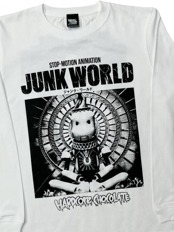 JUNK WORLD/118年後… ロングスリーブTシャツ（ホワイト