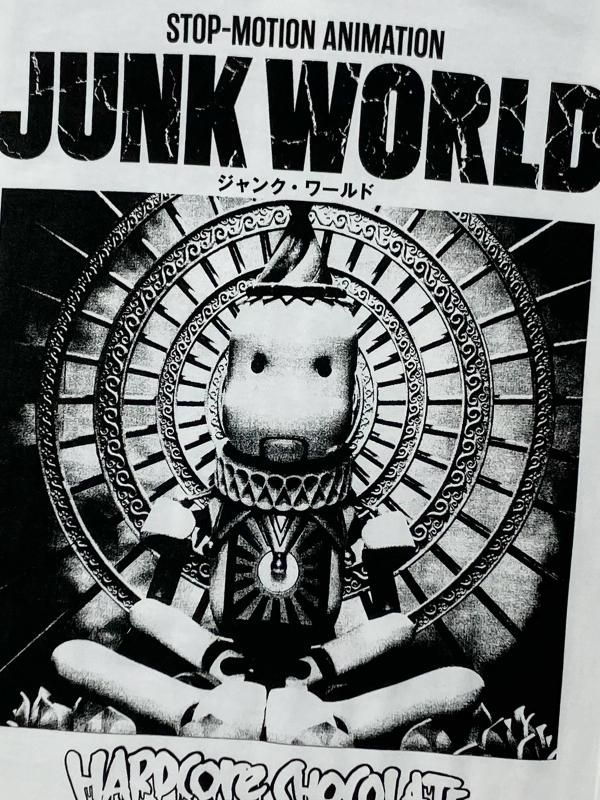JUNK WORLD/118年後… ロングスリーブTシャツ（ホワイト