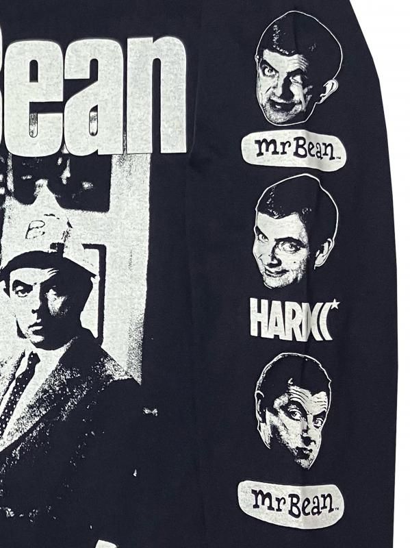 Mr.ビーン/大騒動ロングスリーブTシャツ（大迷惑ネイビー） - ホラーに