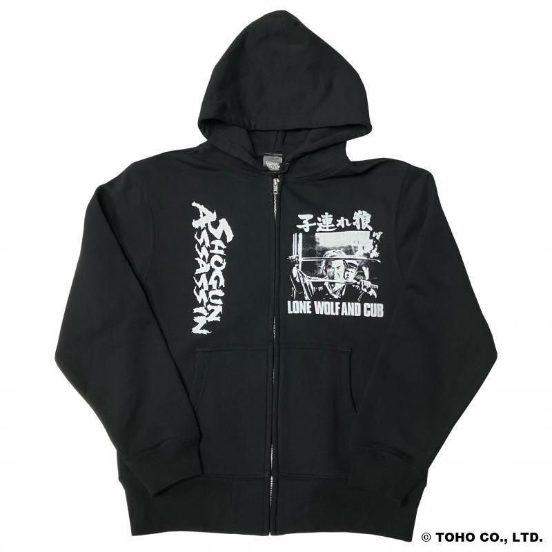 <img class='new_mark_img1' src='https://img.shop-pro.jp/img/new/icons15.gif' style='border:none;display:inline;margin:0px;padding:0px;width:auto;' />子連れ狼/大五郎ZIPパーカ(ブラック)