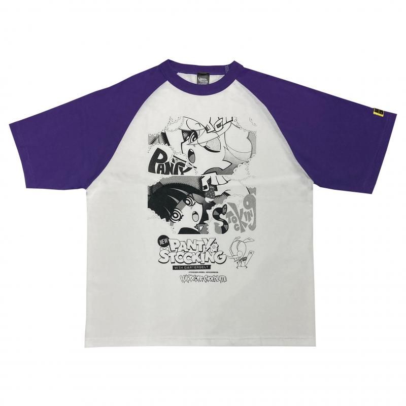 パンティ&ストッキングwithガーターベルト×ハードコアチョコレートTシャツ New PANTY & STOCKING with GARTERBELT パンティ＆ストッキング