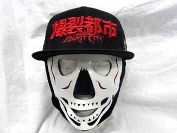 爆裂都市 BURST CITY フラットバイザー暴動キャップ - ホラーに