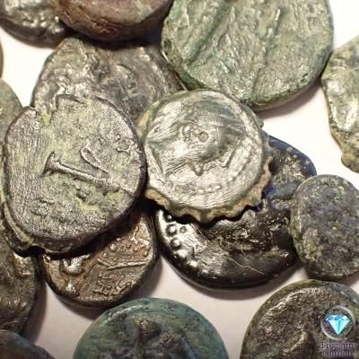 古代ギリシャコイン 銅貨 3枚セット] お買い得品 初心者用コイン