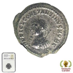 古代ローマコイン 337-340年頃 AE3銅貨 コンスタンティヌス2世