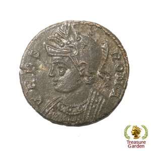 古代ローマコイン 306-337年頃 銅貨 コンスタンティヌス1世] 有名な ...
