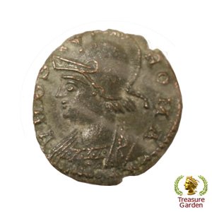 古代ローマコイン 306-337年頃 銅貨 コンスタンティヌス1世] 有名なロムルスとレムス オオカミ 狼 フランクリンミント no.15 -  アンティークコイン・宝石のトレジャーガーデン