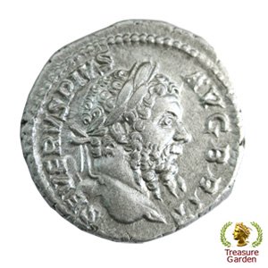 古代ローマコイン 193-211年頃 デナリウス銀貨 セプティミウス 