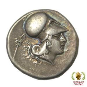 古代ギリシャ 女神アテナ ペガサス スターテル銀貨 コリント式