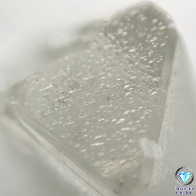 天然グリーンダイヤモンド 原石 八面体 約0.22ct] 美結晶 グレイッシュ? 8面体 トライゴン - アンティークコイン・宝石のトレジャーガーデン