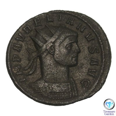 古代ローマコイン 270-275年頃 アントニニアヌス銅貨 アウレリアヌス帝 ...