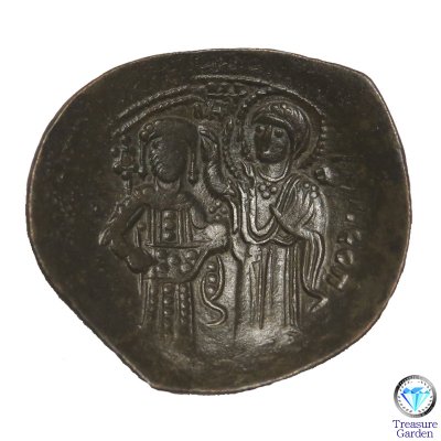 古代ビザンチン帝国 1143-1180年頃 アスプロン・トラッキー銅貨