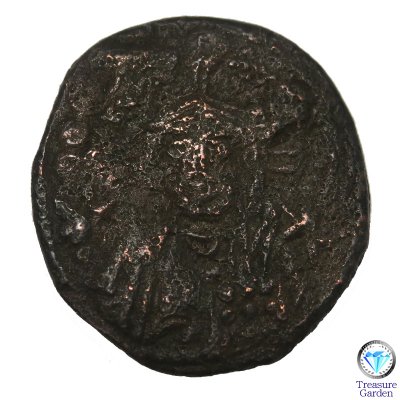 古代ビザンチン帝国 1071-1078年頃 フォリス銅貨 ミカエル7世