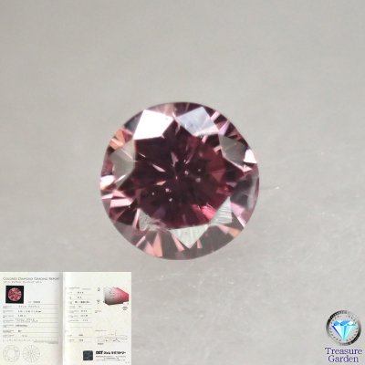 ピンクダイヤモンド 0.035ct - 各種パーツ