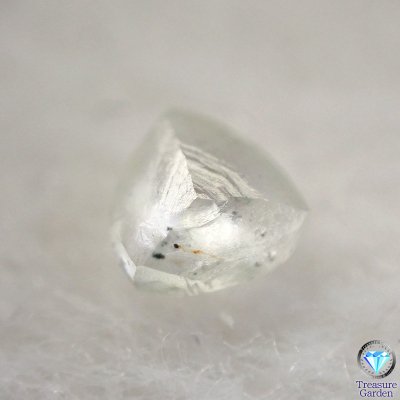 [天然ダイヤモンド 原石 約0.07ct] ガイアナ共和国産 美結晶 三角形 マクル - アンティークコイン・宝石のトレジャーガーデン
