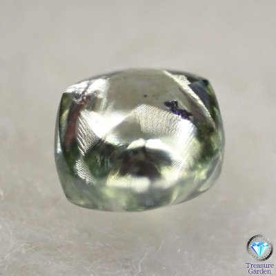 天然グリーンダイヤモンド 原石 二十四面体 0.253ct] 【中央宝石研究所ソーティング】 美結晶 24面体 - アンティークコイン・宝石のトレジャー ガーデン