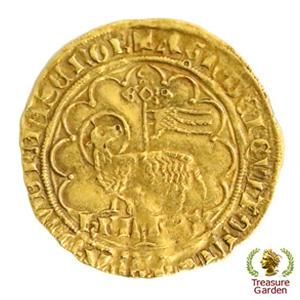 4½マシャ・ディナール金貨 古代インド カラチュリス朝 No.2110 4½マシャ・ディナール金貨 古代インド カラチュリス朝 No.2110