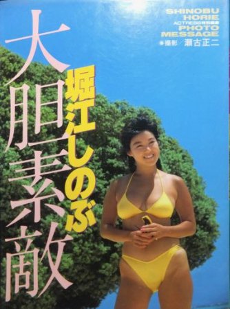 堀江しのぶ写真集 大胆素敵』 - 澱夜書房::oryo-books::