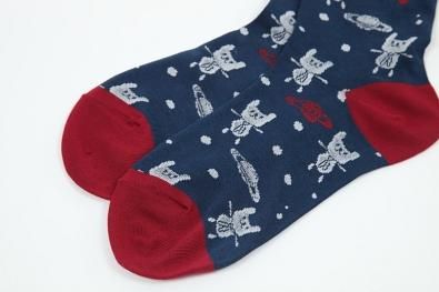 クマくん クマくんの惑星ショート （紺） - ココモノママニ公式通販サイト