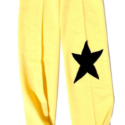 クマくんタイツ （イエロー）（22-26cm) - ココモノママニ公式通販