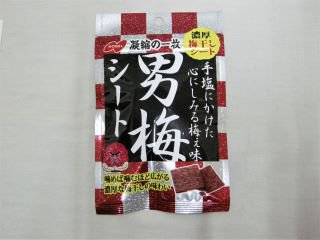 ノーベル　男梅シート（6袋入り）単品参考上代200円 - 【駄菓子の通販】駄菓子とおかしのみせ　エワタリ