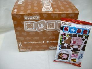 バンダイ 解体図鑑チョコ 14個入り 単品参考上代100円 駄菓子の通販 駄菓子とおかしのみせ エワタリ バンダイ 解体図鑑チョコ 14個入り 単品参考上代100円 駄菓子の通販 駄菓子とおかしのみせ エワタリ