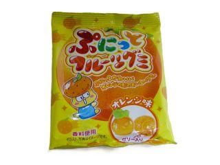 ぷにっとフルーツグミ オレンジ味（24袋入り）単品参考上代40円