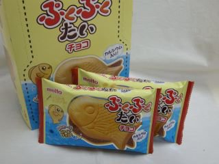 ぷくぷくたい エアインチョコ（10袋入り）単品参考上代70円 - 【駄菓子