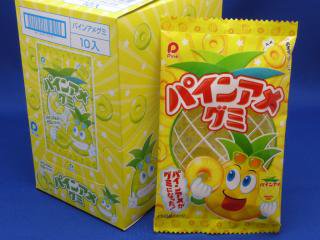 パイン　パインアメグミ（10個入り）単品参考上代60円 - 【駄菓子の通販】駄菓子とおかしのみせ　エワタリ