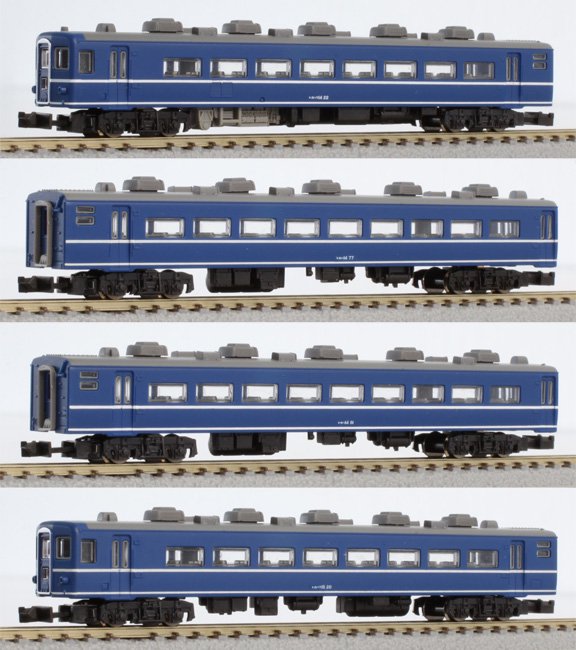 ロクハン Zゲージ T006-1 国鉄 14系 特急形客車 4両基本セット i8my1cf