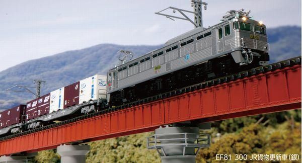 KATO】 3067-3 EF81 300 JR貨物更新車(銀) - 仙台模型