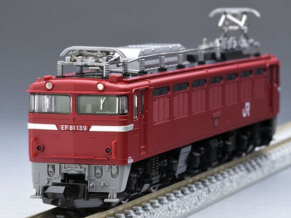 TOMIX】 7173 JR EF81形電気機関車(JR東日本仕様・双頭形連結器付) - 仙台模型