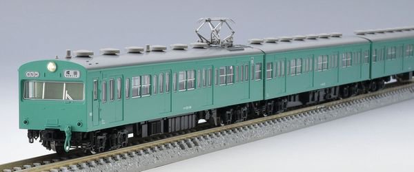 TOMIX】 98534 国鉄 103系通勤電車(初期型非冷房車・エメラルド