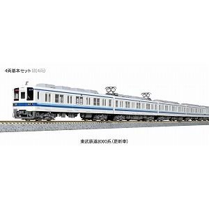 【KATO】　10-1647　東武鉄道8000系(更新車) 4両基本セット - 仙台模型