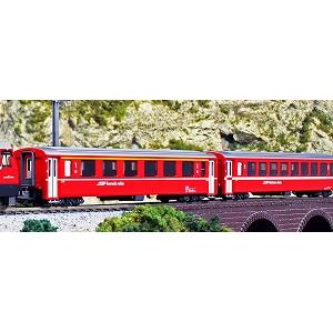 KATO】 10-1414 アルプスの赤い客車 EWⅠ 4両増結セット - 仙台模型