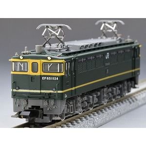 【TOMIX】　7175　JR EF65-1000形電気機関車(1124号機・トワイライト色・グレー台車) - 仙台模型