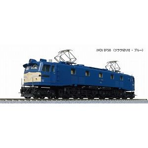 【KATO】　1-324　(HO) EF58 (ツララ切り付・ブルー) - 仙台模型