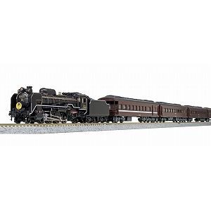 【KATO】　D51 200 + 35系4000番台 〈SL「やまぐち」号〉 5両セット (セット販売) - 仙台模型