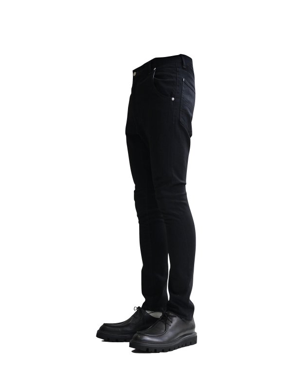 JieDa　SARROUEL SKINNY DENIM (BLK) - KIKUNOBU WEB STORE