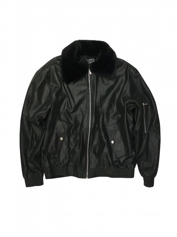 [40%OFF] LIBERAL YOUTH MINISTRY　AVIATOR LEATHER JACKET