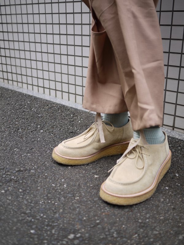 JieDa ∬ Suede Tirolean Shoes-