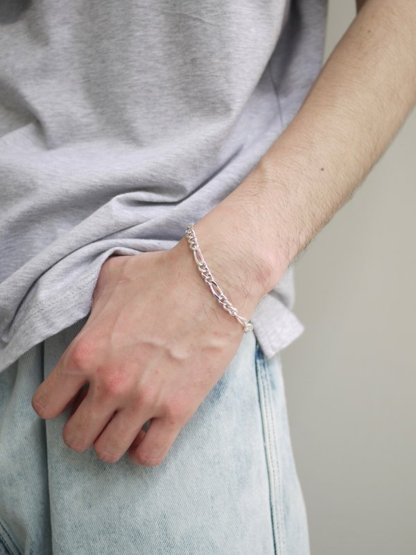 EPHEMERAL switching chain bracelet (silver 925) - KIKUNOBU WEB STORE