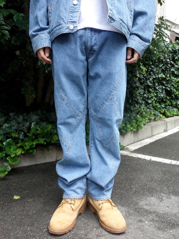 WEB限定 Panel Jieda panel Black denim Denim - www.moonmile.net